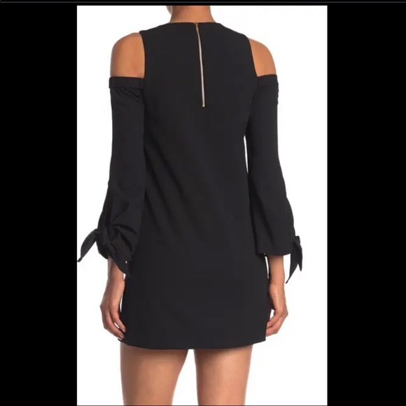 TIBI Crepe Cutout Dress - Black - Picture 2 of 6